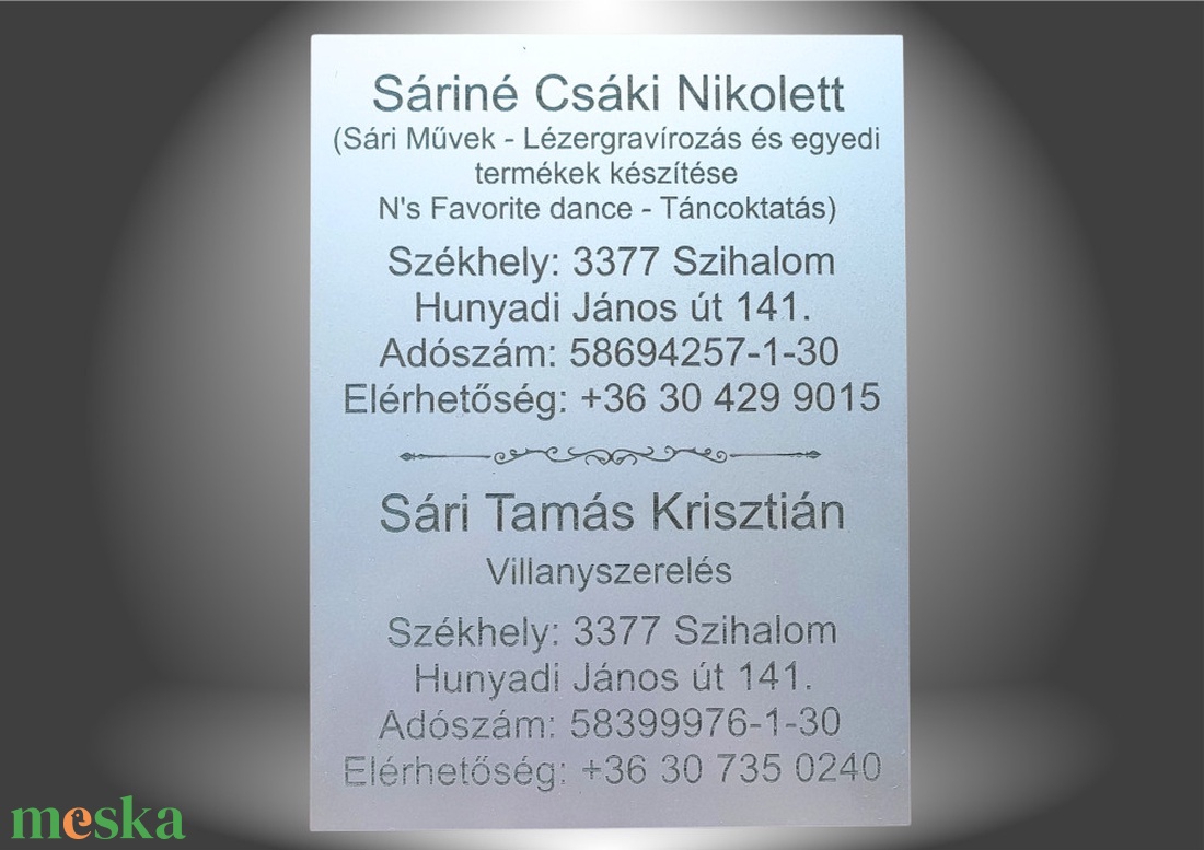 Cégtábla - otthon & életmód - ház & kert - névtábla - Meska.hu Cégtábla - otthon & életmód - ház & kert - névtábla - Meska.hu