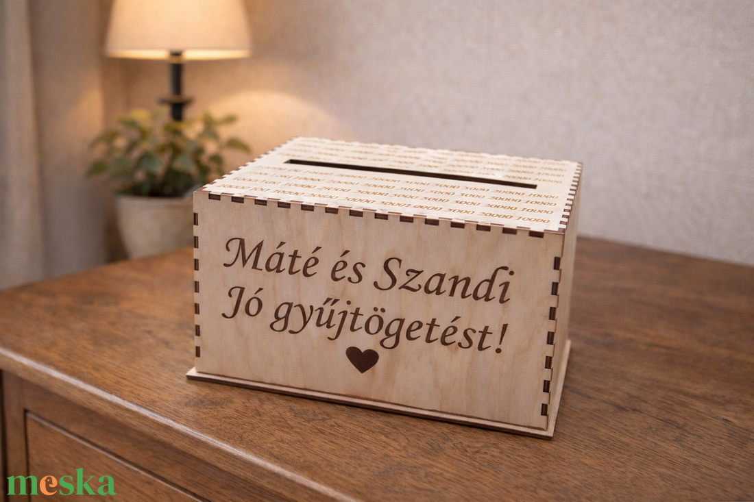 Egyedi Első Milliós Persely - otthon & életmód - dekoráció - asztal és polc dekoráció - persely - Meska.hu