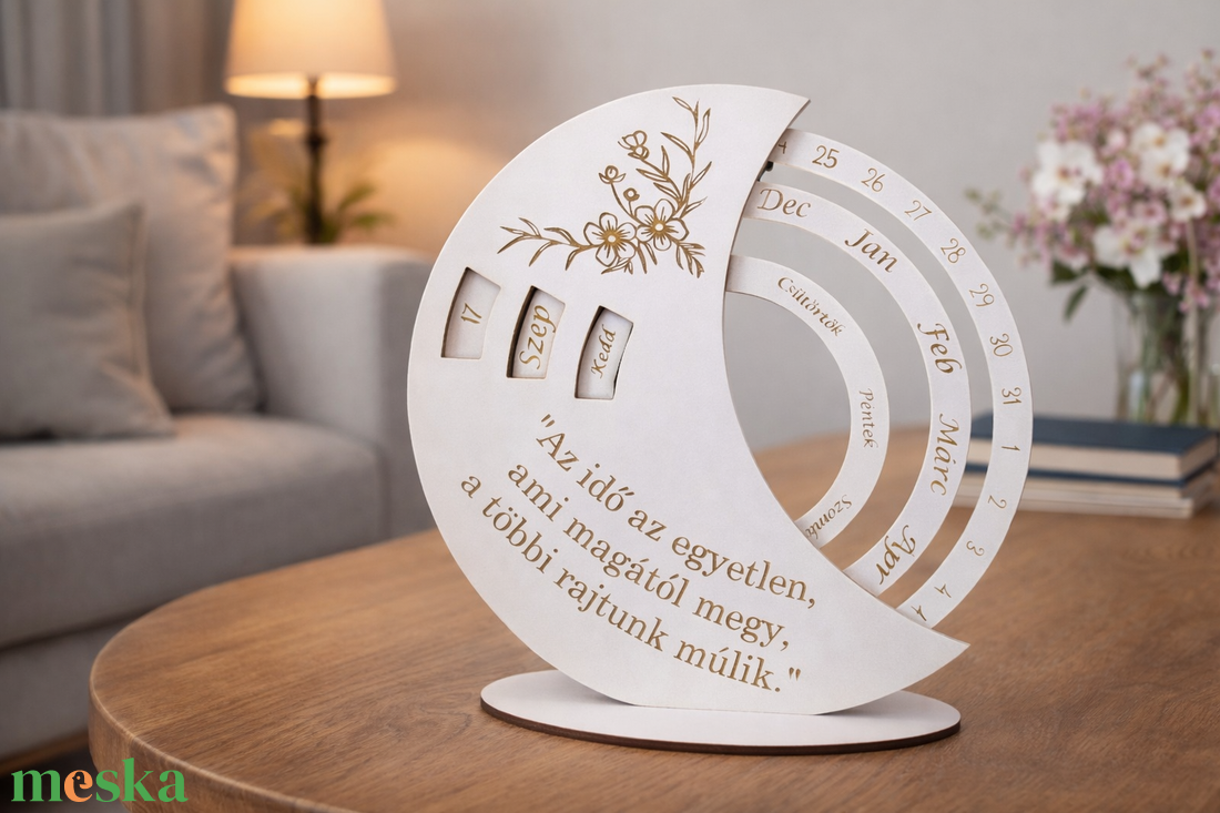 Öröknaptár (Idézetes) - otthon & életmód - dekoráció - fali és függő dekoráció - falinaptár & öröknaptár - Meska.hu