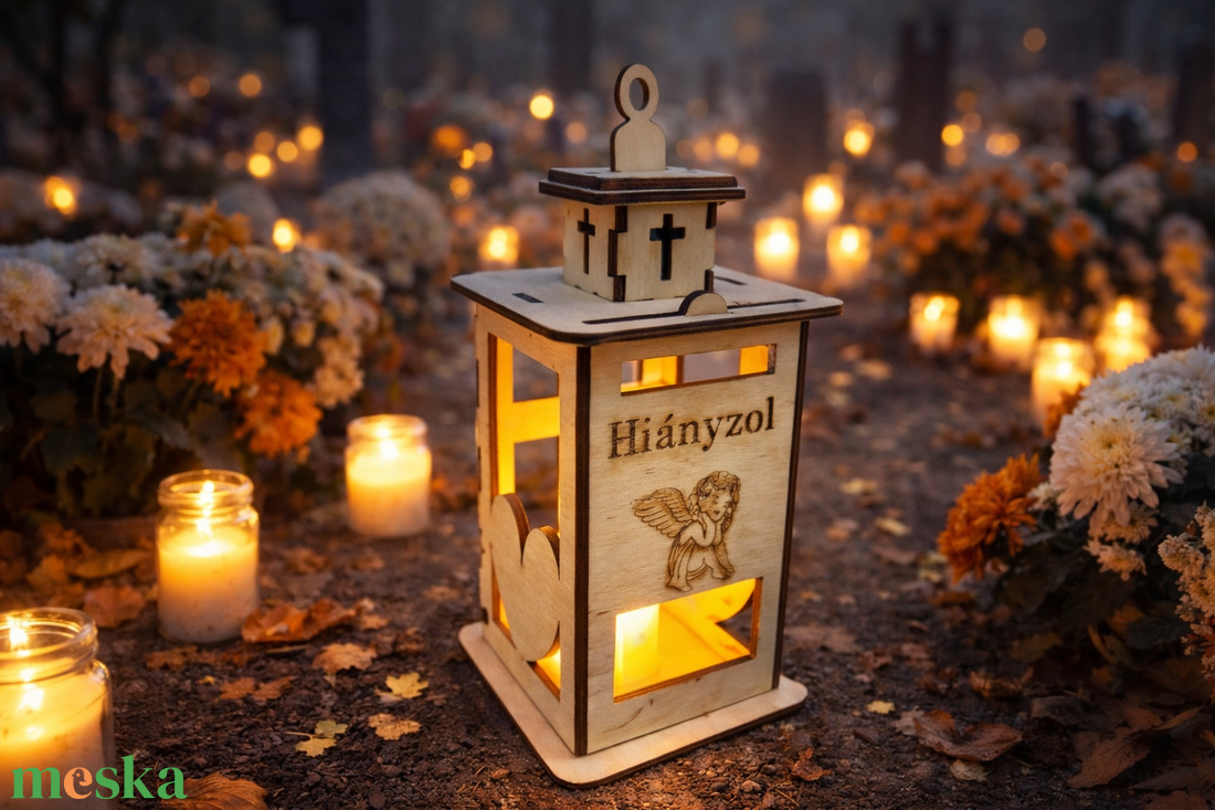 Mindenszentek Mécsestartó - otthon & életmód - gyertya, illat, aroma - mécses és mécsestartó - Meska.hu