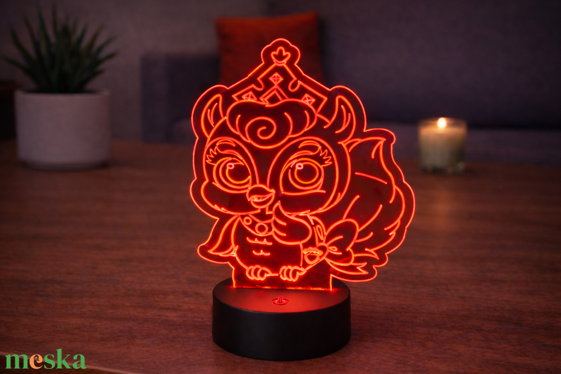 Mókus LED lámpa  - otthon & életmód - lámpa - hangulatlámpa - Meska.hu