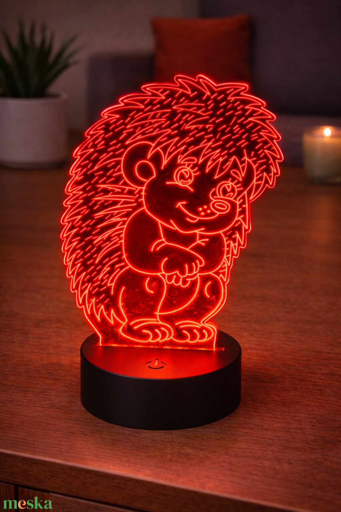 Süni alakú LED lámpa - otthon & életmód - lámpa - hangulatlámpa - Meska.hu