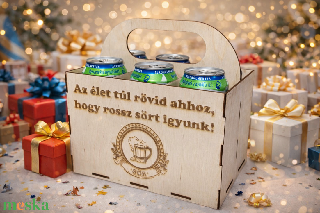 Sörtartó - otthon & életmód - konyhafelszerelés, tálalás - italos kellékek - sörtartó - Meska.hu