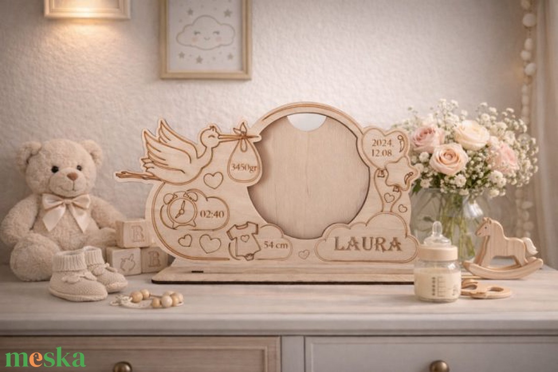 Gólyás Képkeret - otthon & életmód - dekoráció - kép & falikép - képkeret - Meska.hu