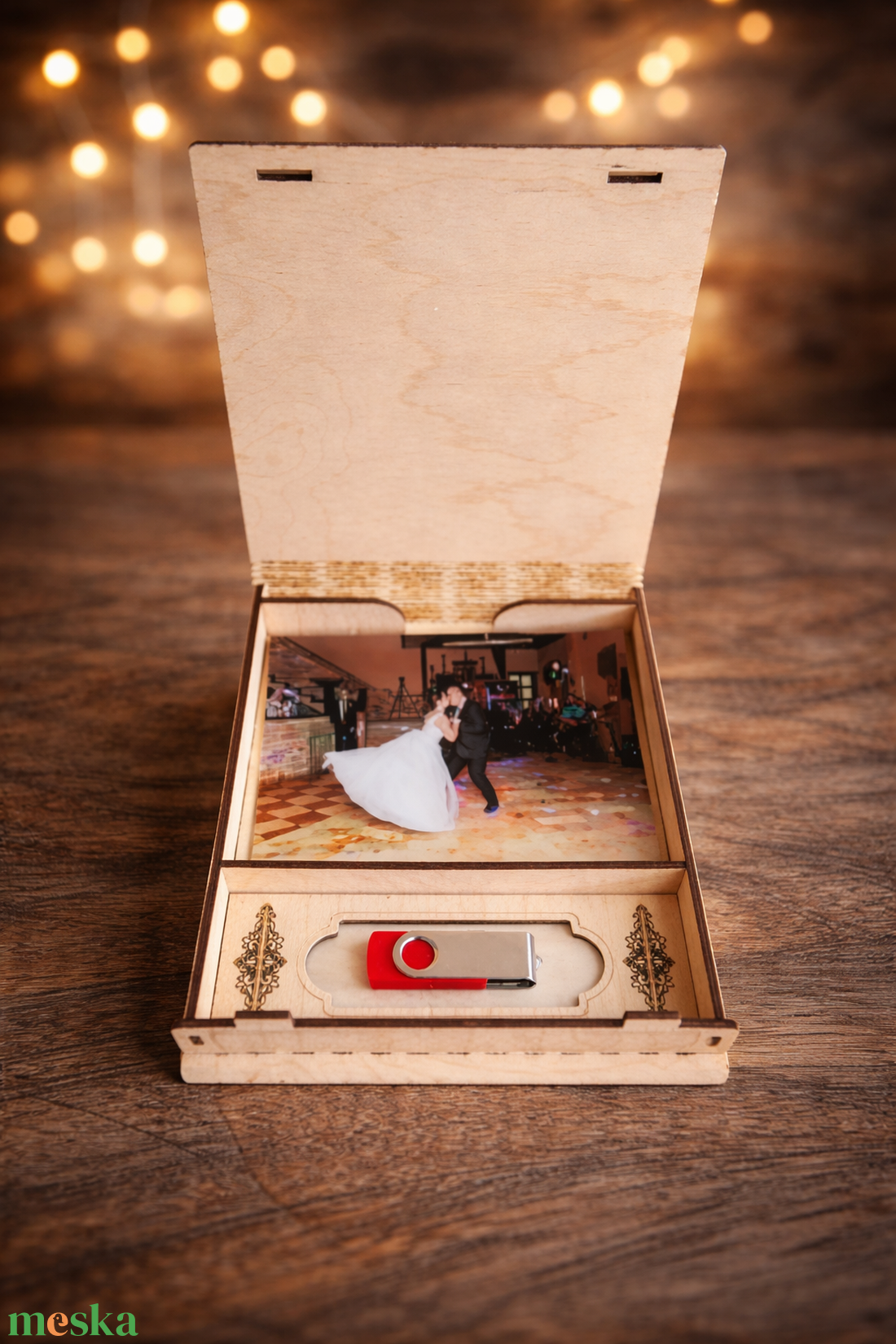 Esküvői FotóAlbum FaDoboz - esküvő - emlék & ajándék - album & fotóalbum - Meska.hu