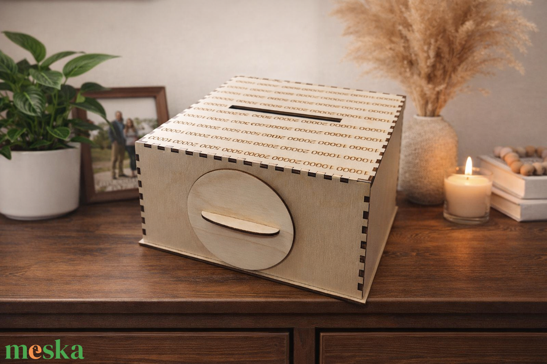 Egyedi Első Milliós Persely - otthon & életmód - dekoráció - asztal és polc dekoráció - persely - Meska.hu