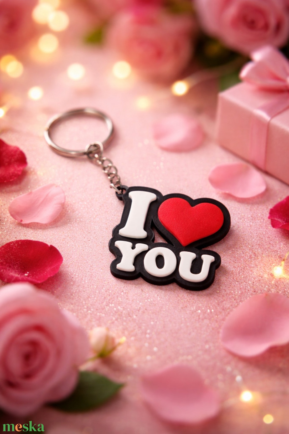 3D I Love You - Kulcstartó - táska & tok - kulcstartó & táskadísz - kulcstartó - Meska.hu