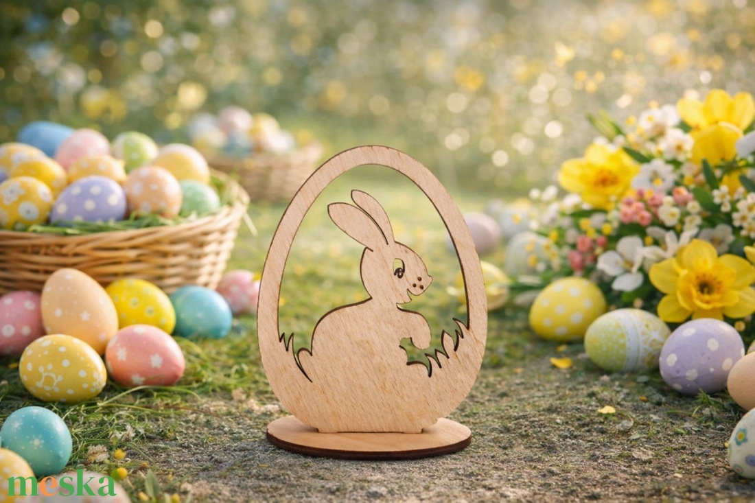 Húsvéti Nyuszi Dísz - otthon & életmód - dekoráció - dísztárgy - Meska.hu