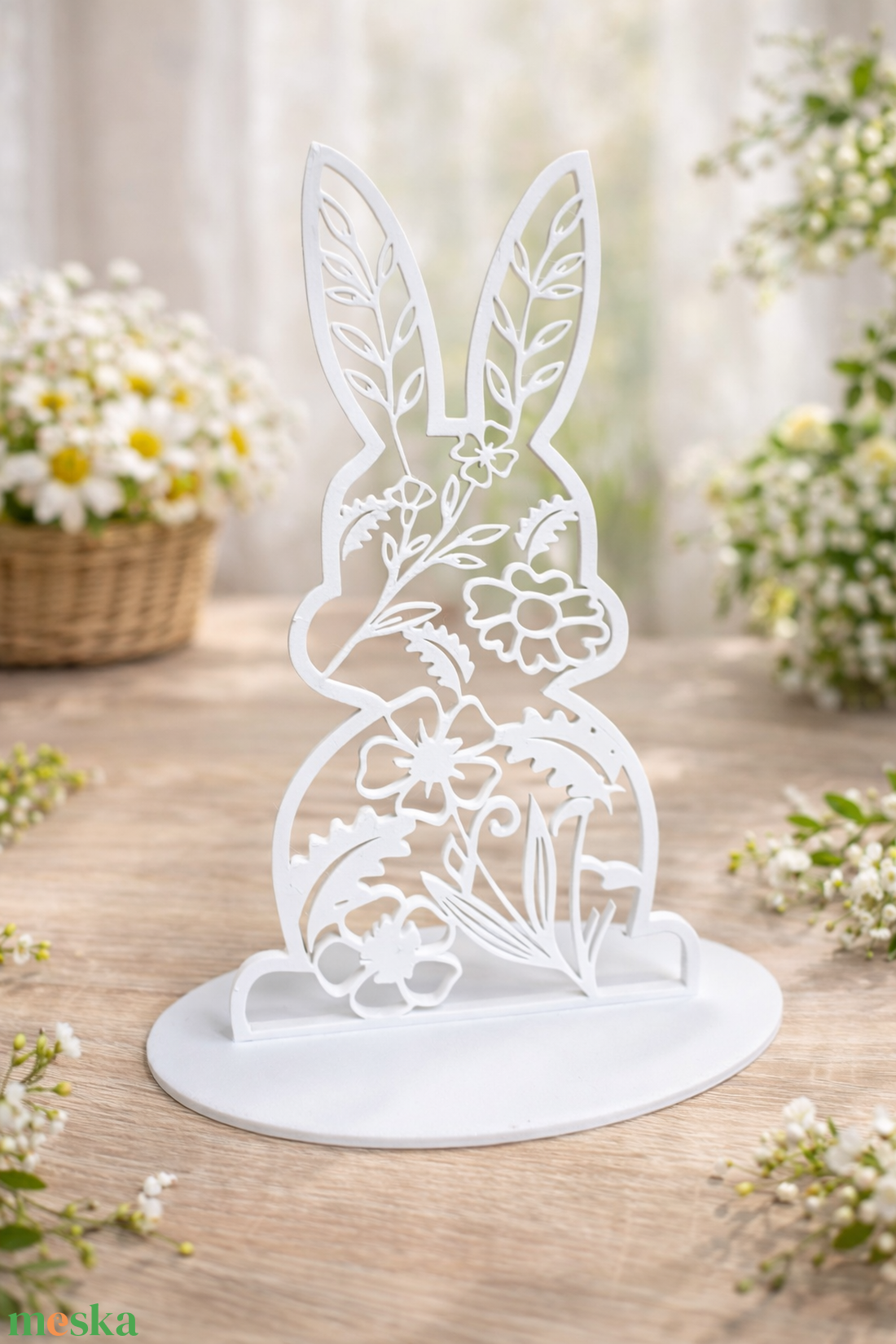 3D Húsvéti Nyuszis Asztaldísz - otthon & életmód - dekoráció - dísztárgy - Meska.hu