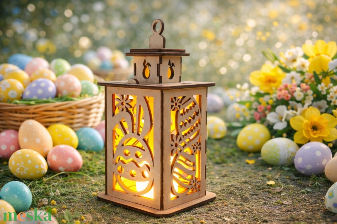 Húsvét Tojásos - Mécsestartó - otthon & életmód - gyertya, illat, aroma - mécses és mécsestartó - Meska.hu