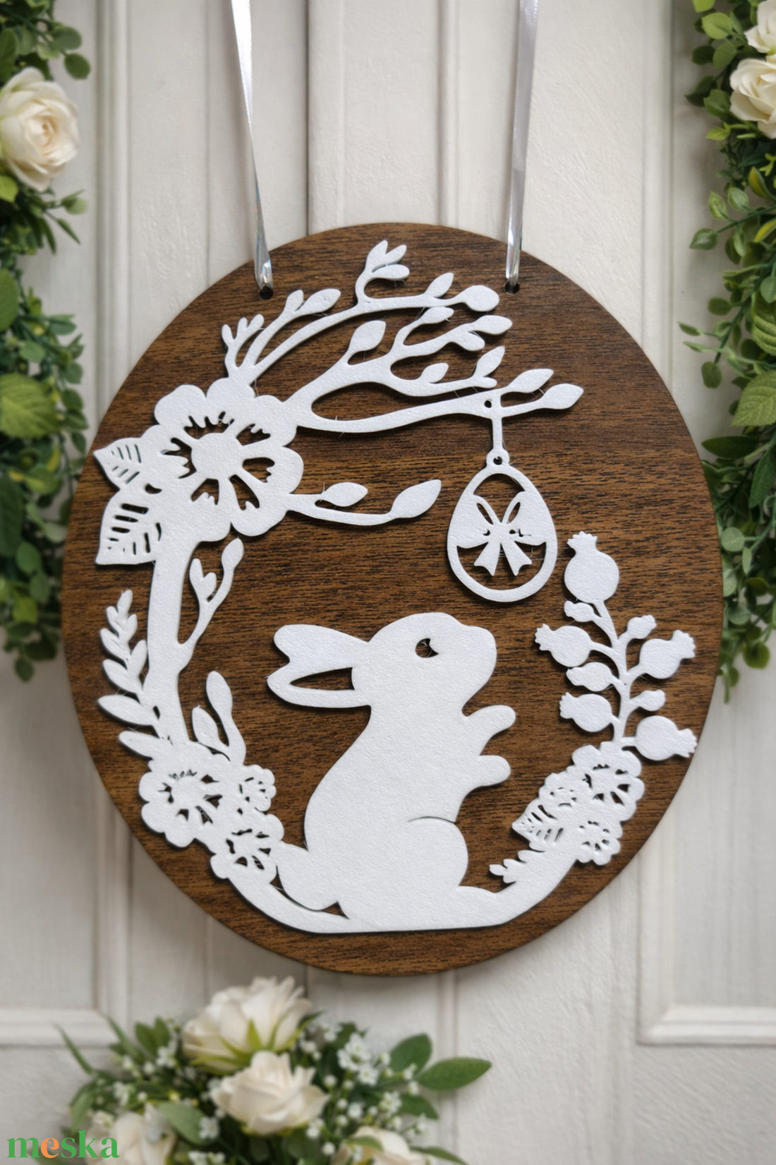 Húsvéti Kopogtató 3D - otthon & életmód - dekoráció - ajtó- és ablak dekoráció - ajtódísz & kopogtató - Meska.hu