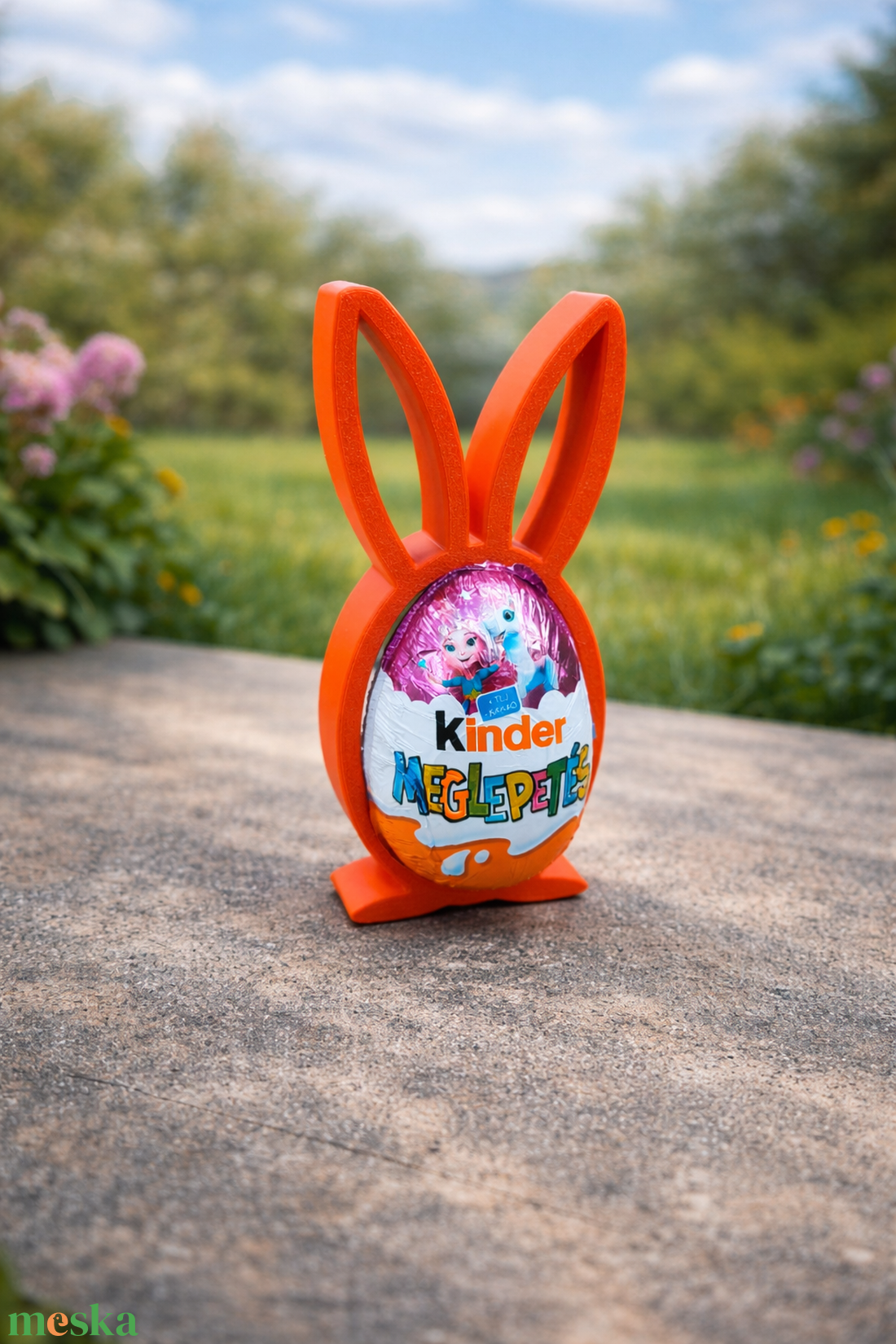 3D Húsvéti Nyuszis Tojás Átadó - otthon & életmód - papír, írószer - ajándékozás kellékei - ajándékkísérő - Meska.hu