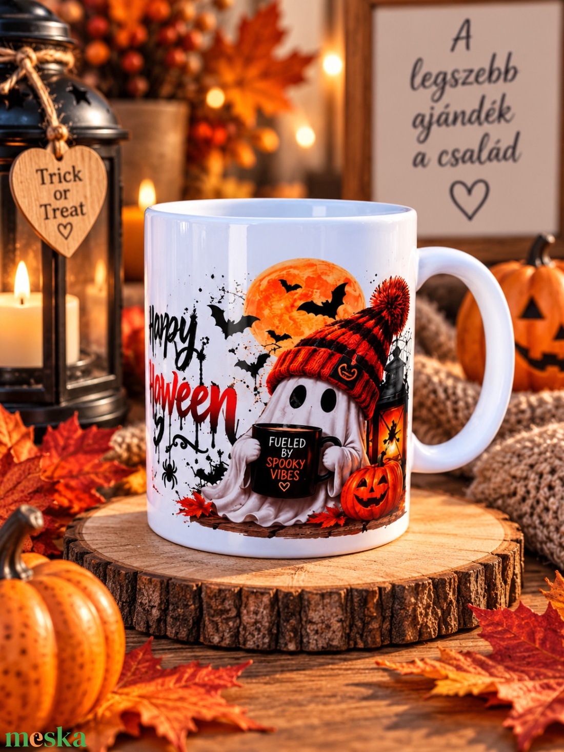 Halloween Bögre - otthon & életmód - konyhafelszerelés, tálalás - tálalás - bögre & csésze - Meska.hu