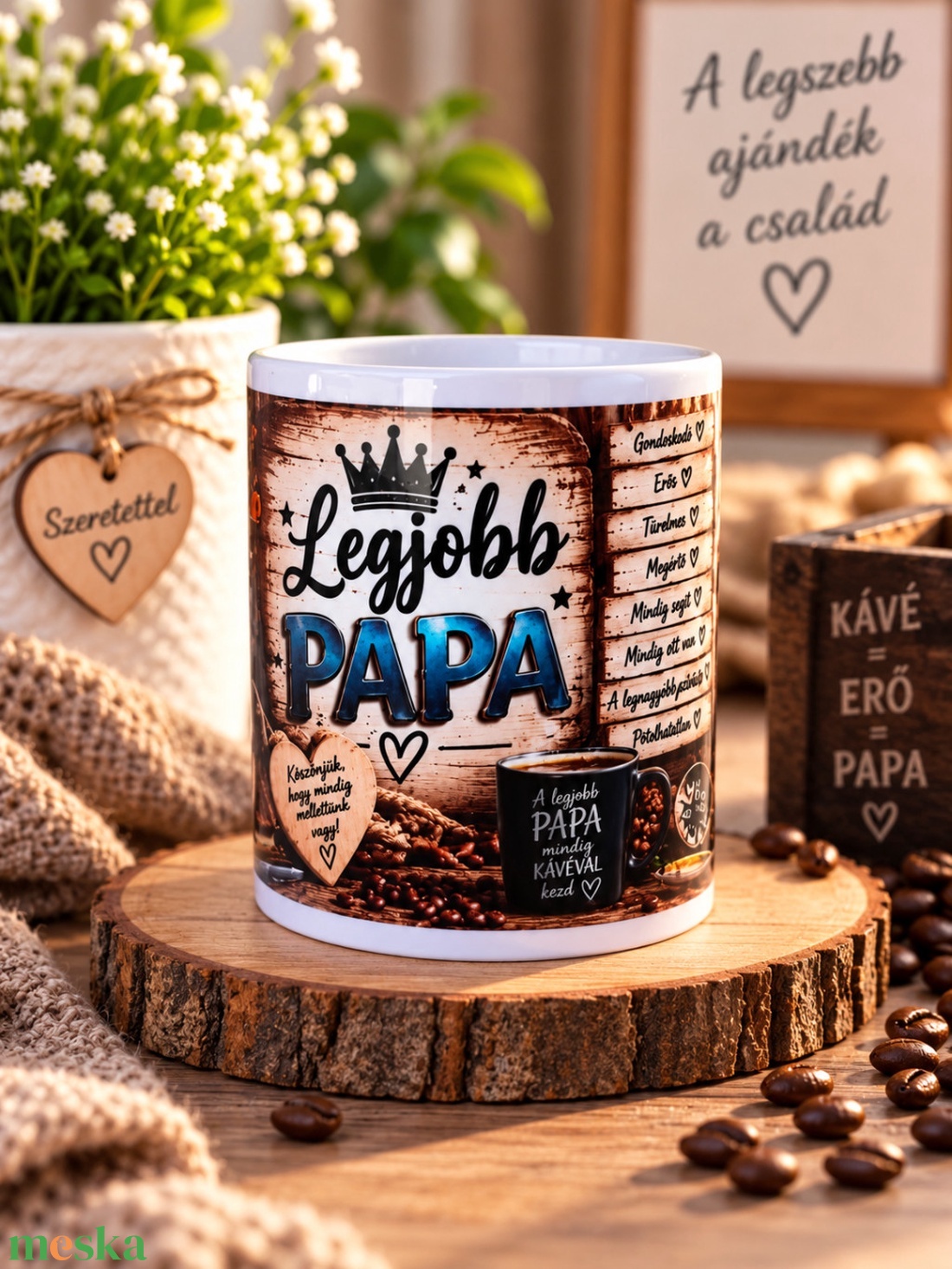 Legjobb Papa Bögre - otthon & életmód - konyhafelszerelés, tálalás - tálalás - bögre & csésze - Meska.hu