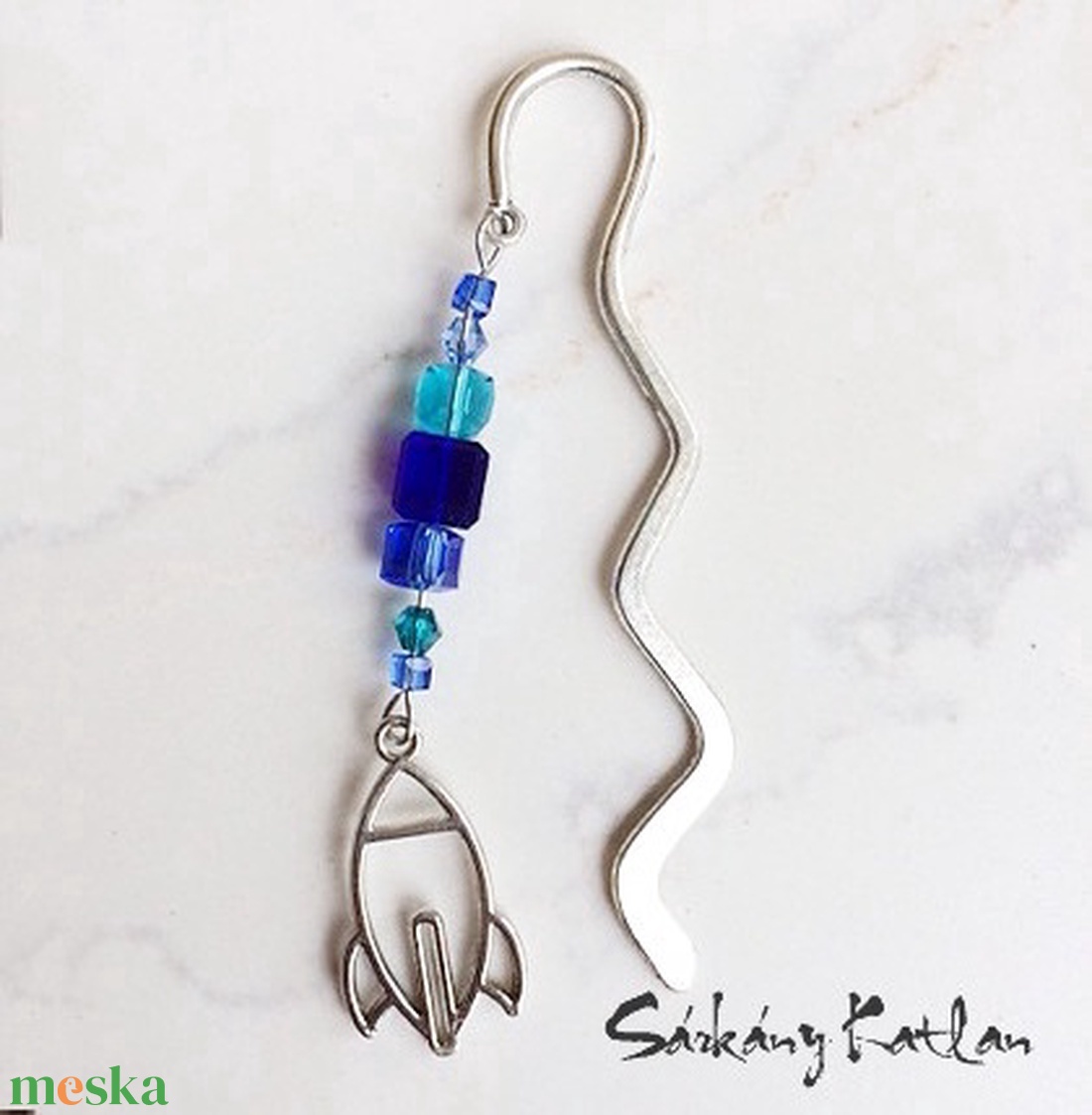 Irány a végtelen fűzött könyvjelző - könyv & zene - könyvjelző - Meska.hu