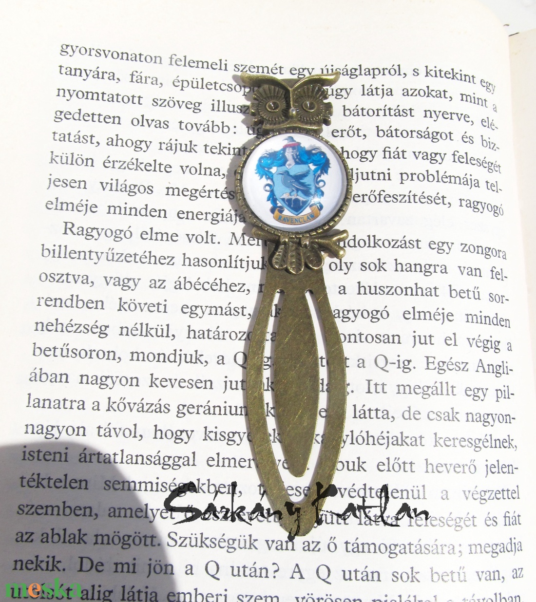 Harry Potter, Hollóhát ház címer, bagoly csiptetős könyvjelző - könyv & zene - könyvjelző - Meska.hu Harry Potter, Hollóhát ház címer, bagoly csiptetős könyvjelző - könyv & zene - könyvjelző - Meska.hu