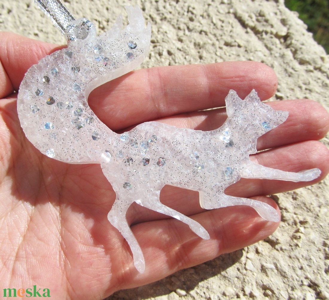 Róka dekoráció - otthon & életmód - dekoráció - fali és függő dekoráció - függődísz - Meska.hu