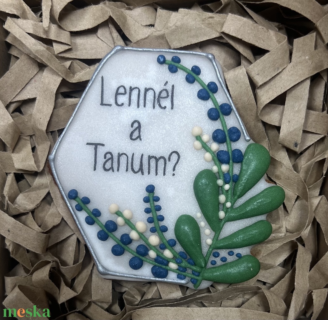 Tanú felkérő mézeskalács - élelmiszer - méz & propolisz - Meska.hu Tanú felkérő mézeskalács - élelmiszer - méz & propolisz - Meska.hu
