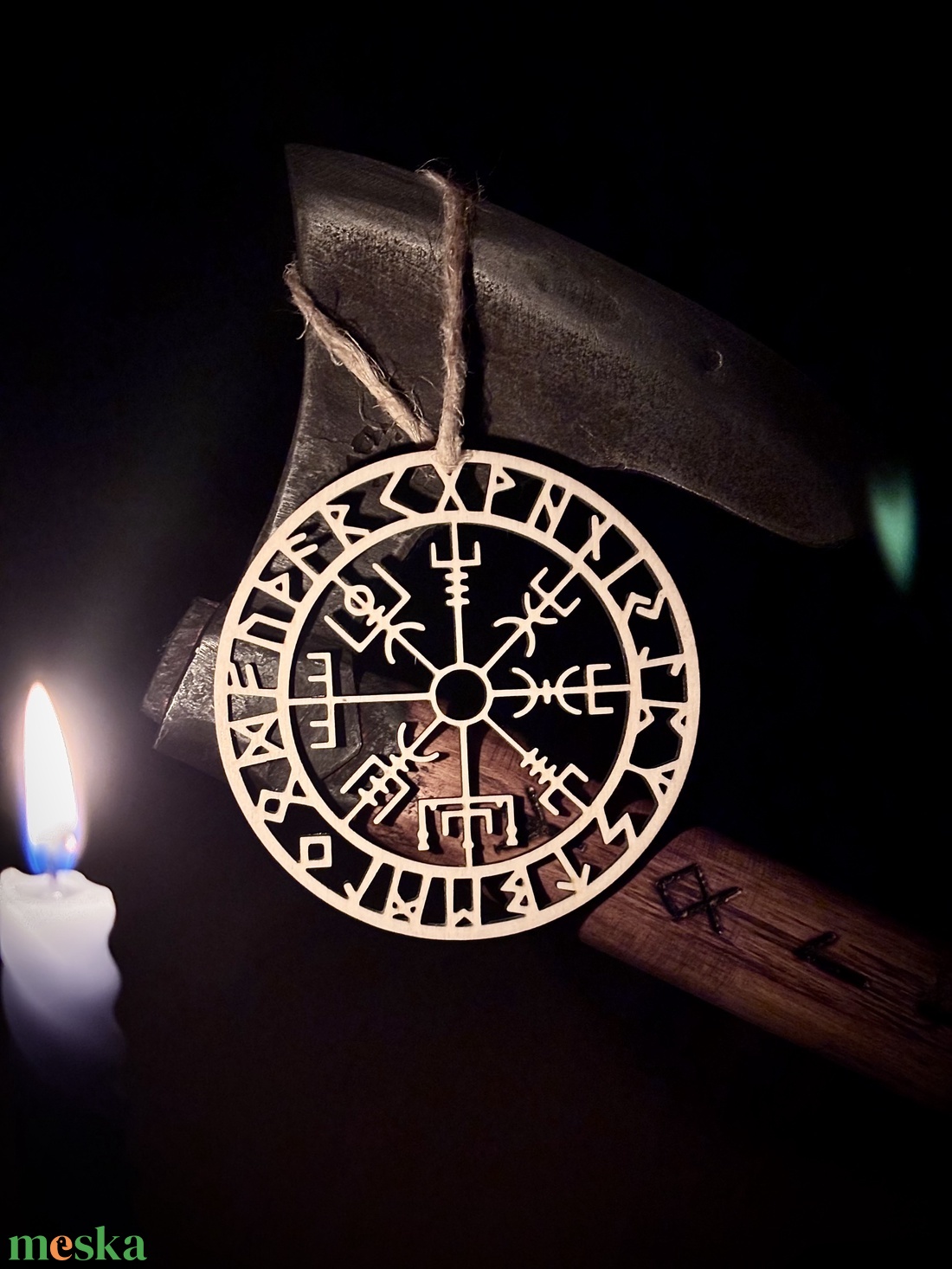 Viking Vegvisir dekoráció - karácsony - karácsonyi lakásdekoráció - karácsonyfadíszek - Meska.hu Viking Vegvisir dekoráció - karácsony - karácsonyi lakásdekoráció - karácsonyfadíszek - Meska.hu