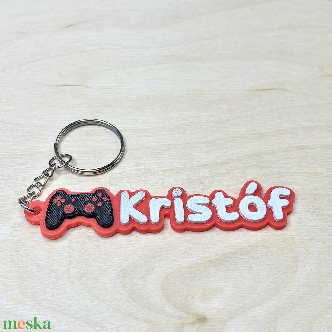 Névre szóló Játékos kulcstartó - táska & tok - kulcstartó & táskadísz - kulcstartó - Meska.hu