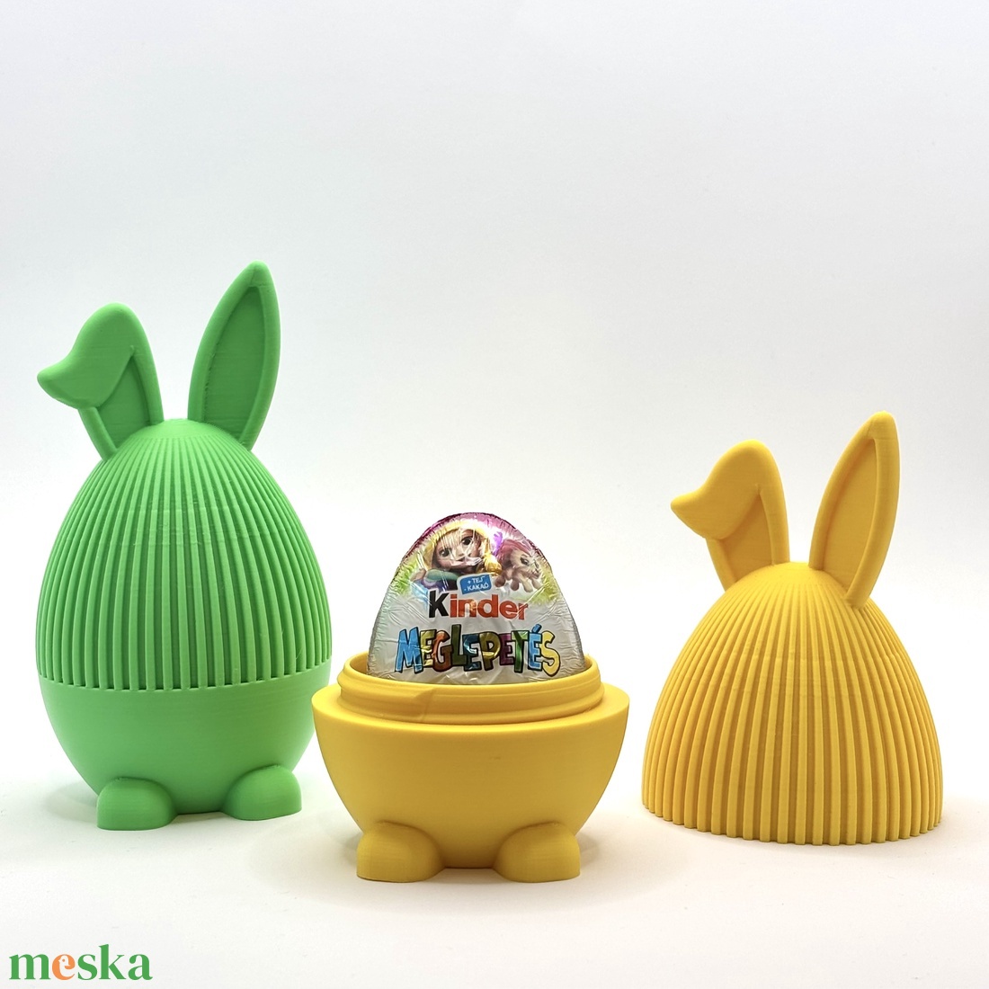 Húsvéti tojástartó nyuszi - ünnepi díszek, dekorációk - húsvéti díszek és dekorációk - húsvéti ajándékátadó - Meska.hu