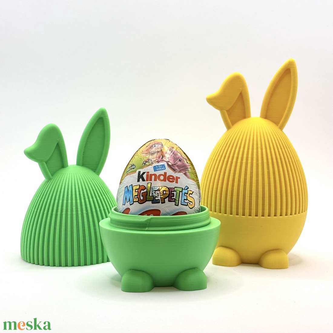 Húsvéti tojástartó nyuszi - ünnepi díszek, dekorációk - húsvéti díszek és dekorációk - húsvéti ajándékátadó - Meska.hu