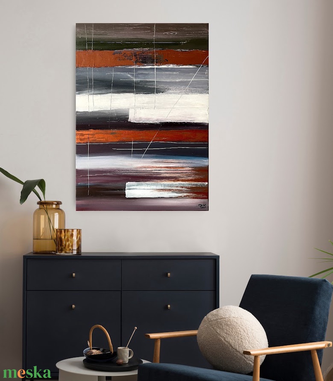 Találkozások - művészet - festmény - akril - Meska.hu