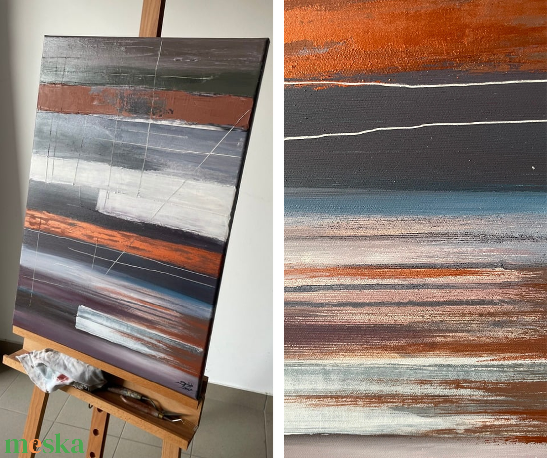 Találkozások - művészet - festmény - akril - Meska.hu