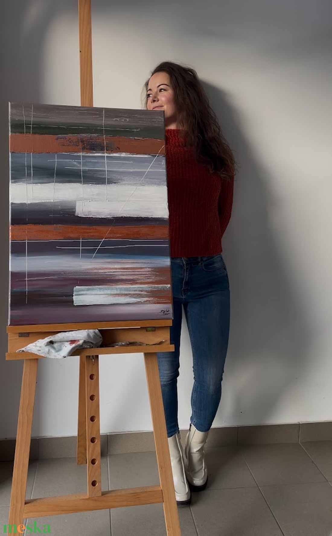 Találkozások - művészet - festmény - akril - Meska.hu