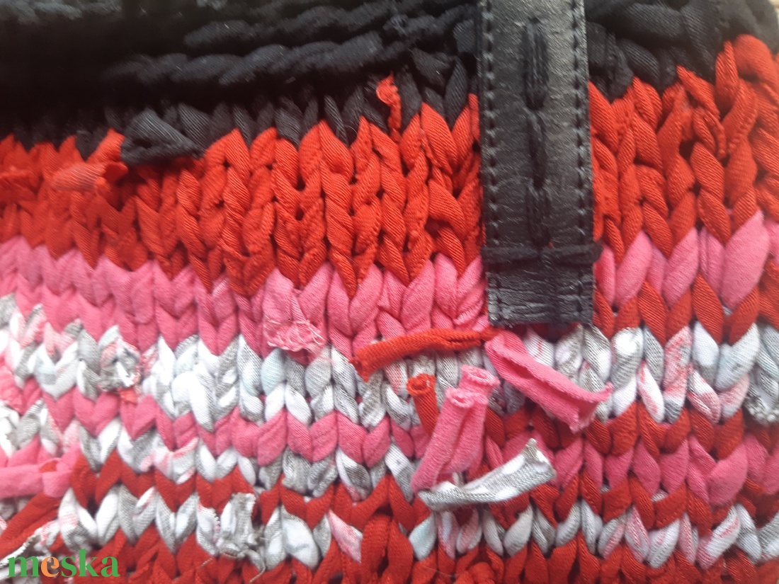 Bohó design - kötött horgolt  egyedi táska - táska & tok - kézitáska & válltáska - kézitáska - Meska.hu