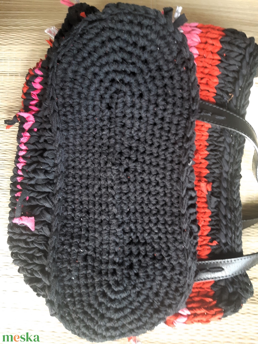 Bohó design - kötött horgolt  egyedi táska - táska & tok - kézitáska & válltáska - kézitáska - Meska.hu