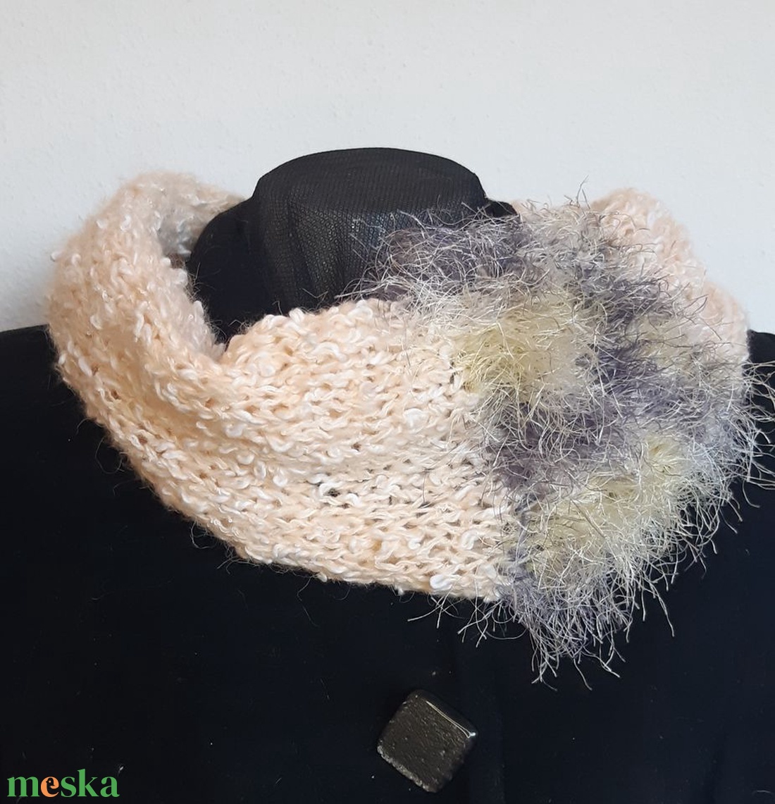 Elegáns, puha körsál  - ruha & divat - sál, sapka, kendő - sál - Meska.hu