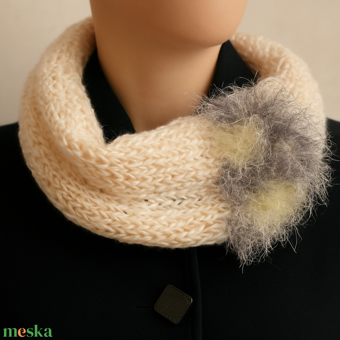 Elegáns, puha körsál  - ruha & divat - sál, sapka, kendő - sál - Meska.hu