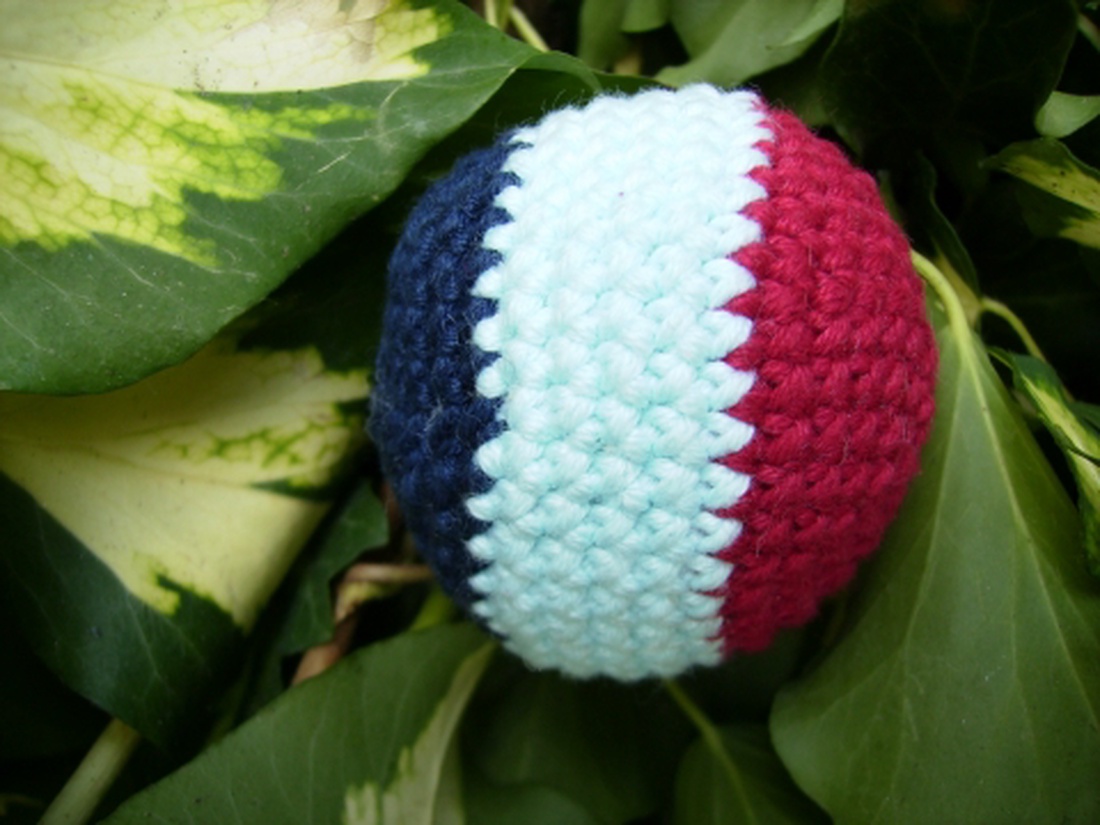 Háromsávos zsonglőrlabda (amigurumi) -  - Meska.hu