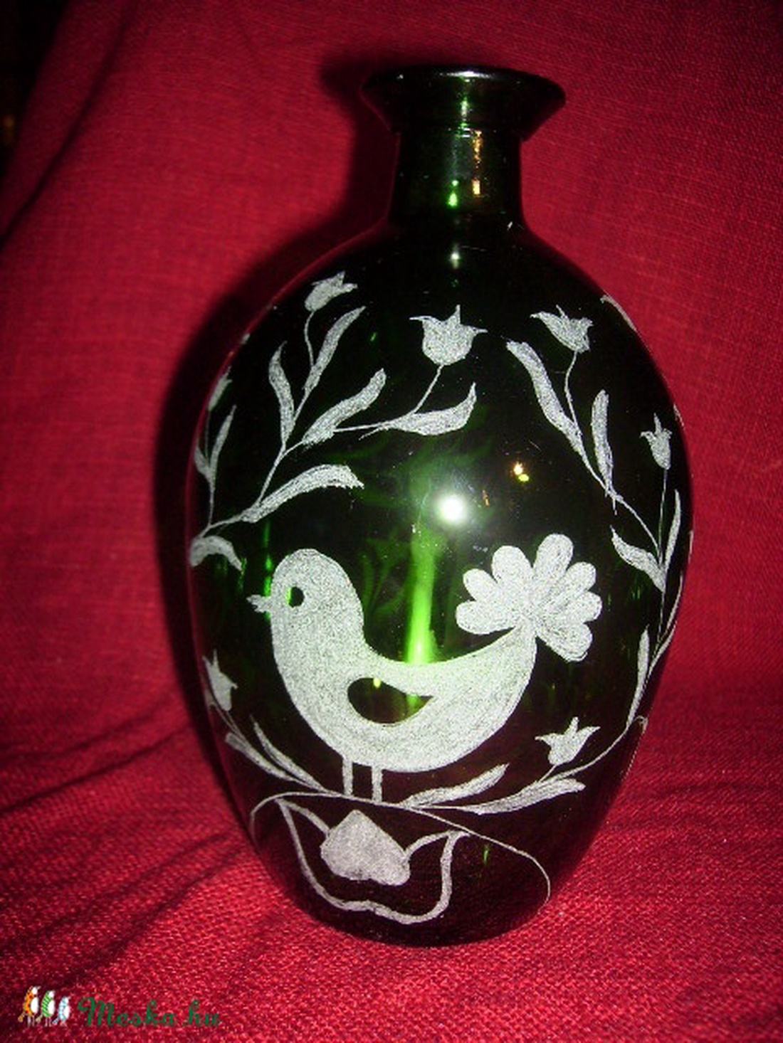 Lélekmadaras váza -  - Meska.hu