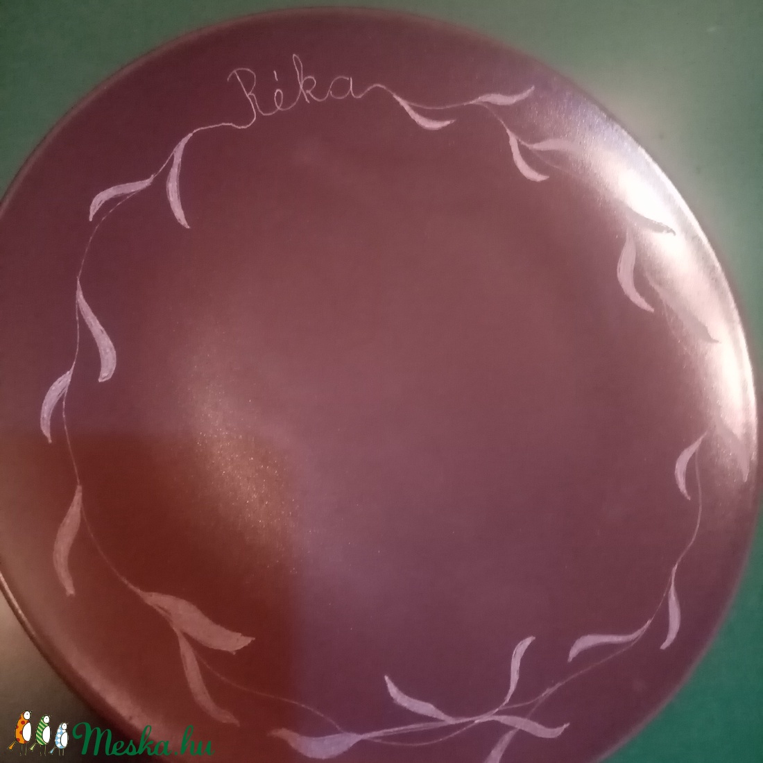 Grafitszürke, páros reggelizőkészlet gerlepárral - otthon & életmód - konyhafelszerelés, tálalás - Meska.hu