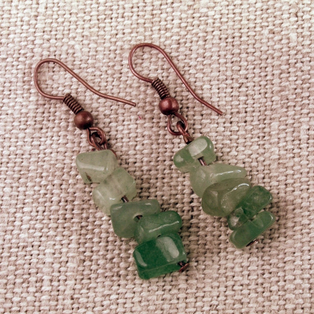 Mohaachát fülbevaló -  - Meska.hu