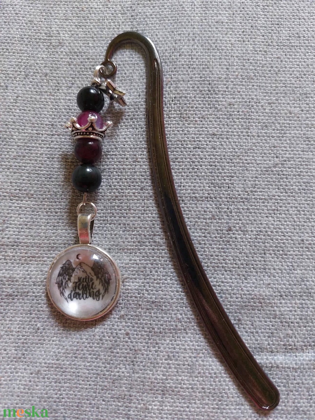 ACOTAR Hello Feyre Könyvjelző - könyv & zene - könyvjelző - Meska.hu