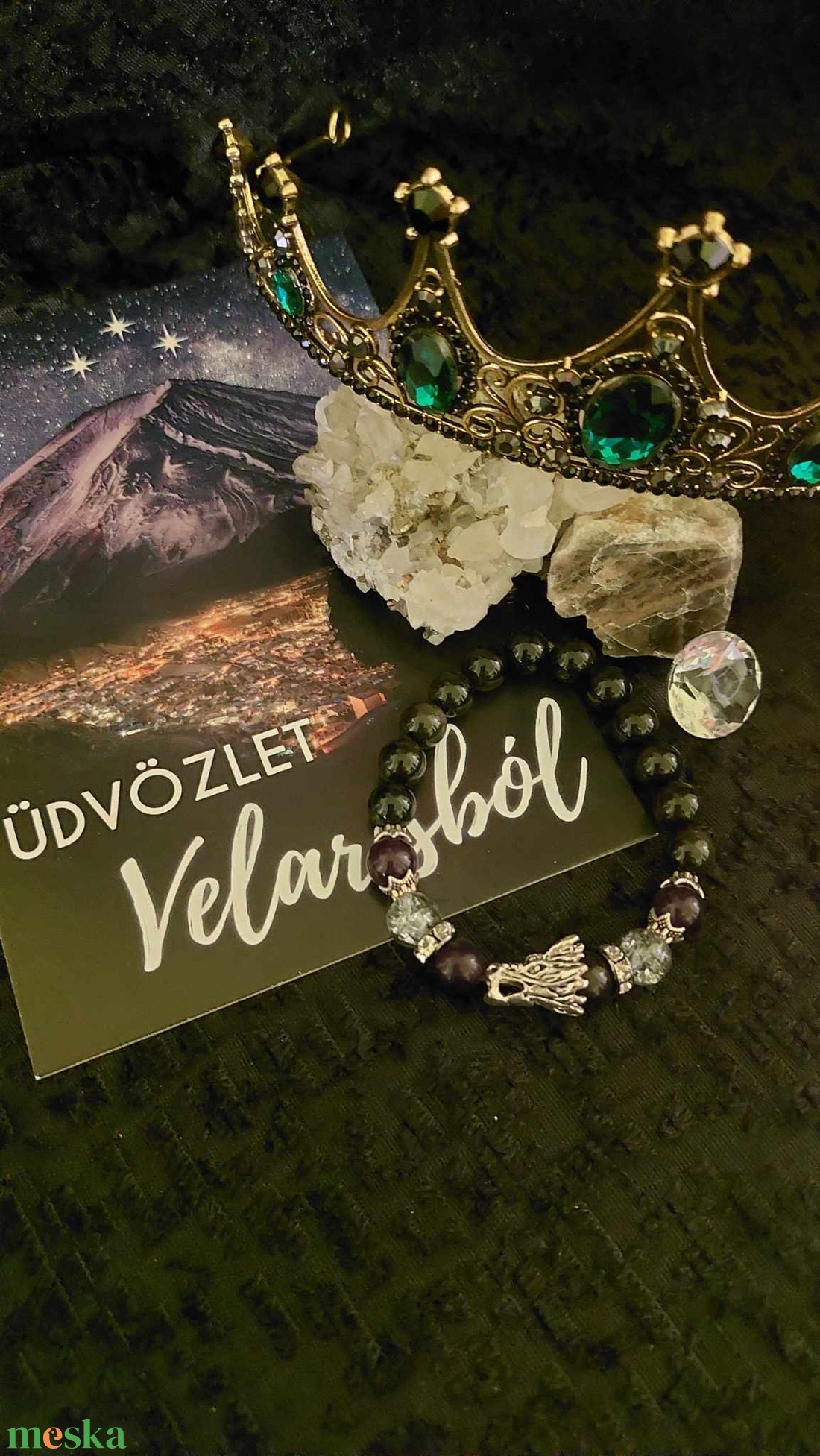 Rhysand (Acotar, Tüskék és rózsák udvara) karkötő - ékszer - karkötő - gyöngyös karkötő - Meska.hu Rhysand (Acotar, Tüskék és rózsák udvara) karkötő - ékszer - karkötő - gyöngyös karkötő - Meska.hu