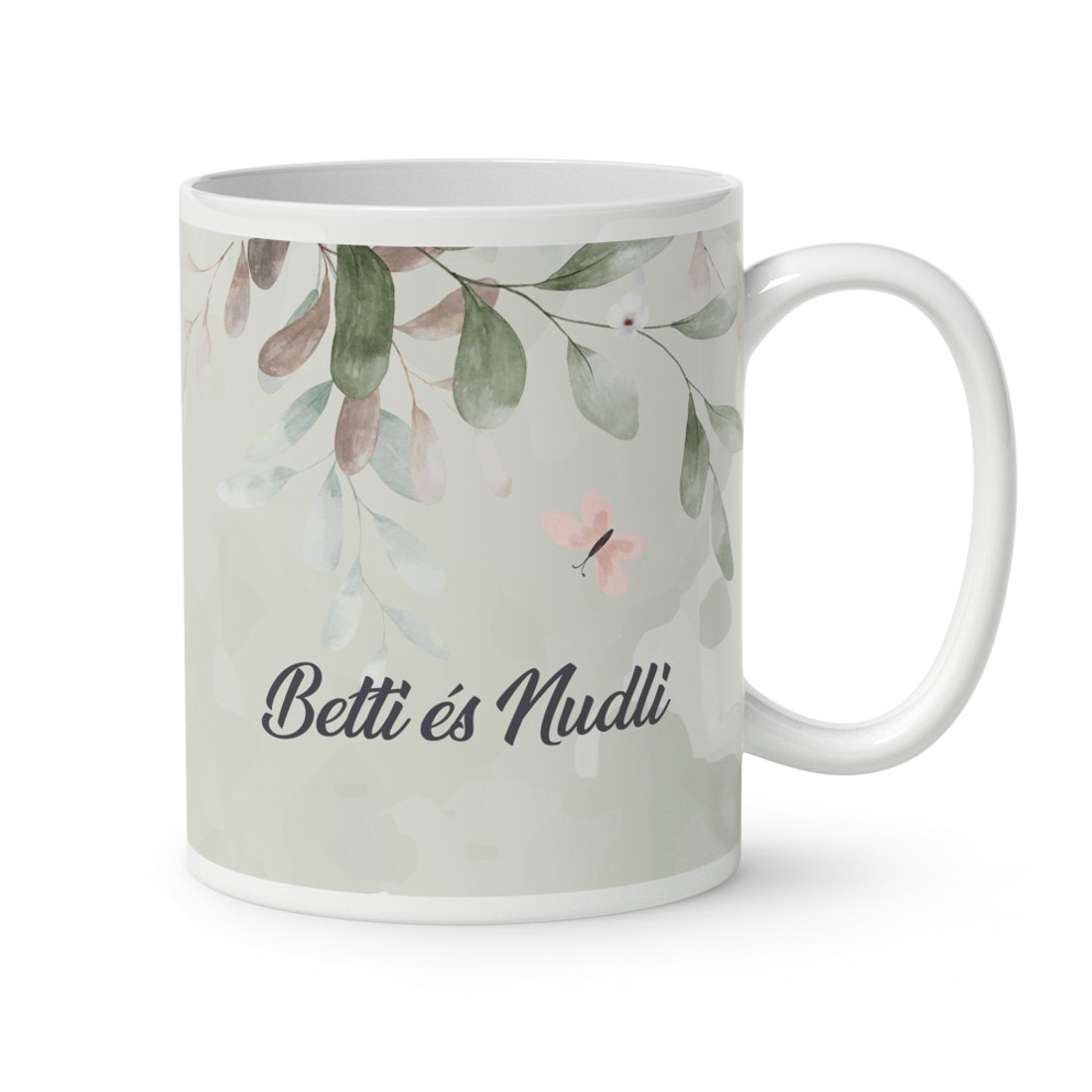 Kérd a neveddel - Bújós kutyusom mintás bögre - otthon & életmód - konyhafelszerelés, tálalás - tálalás - bögre & csésze - Meska.hu