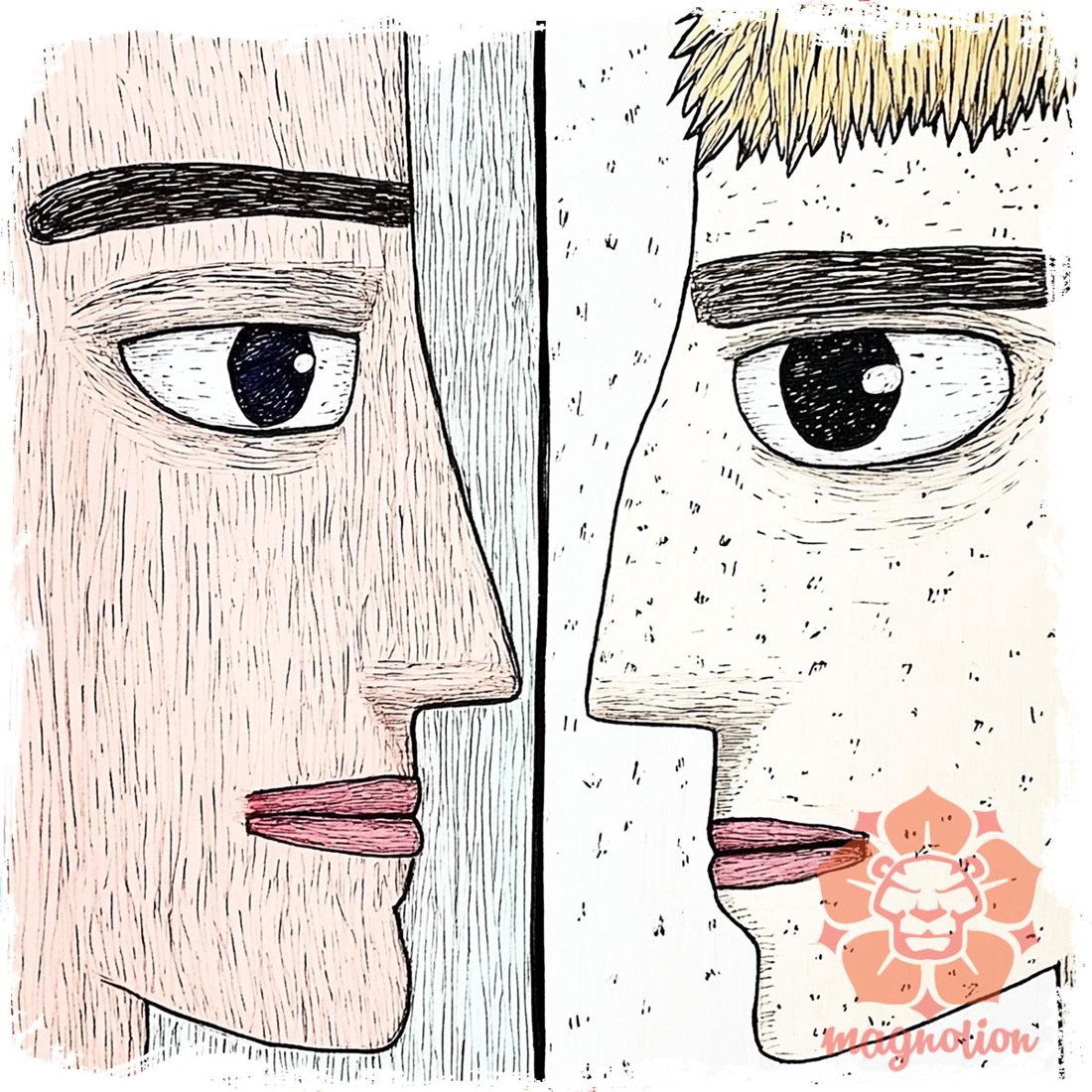 Szemtől szembe v2 - ruha & divat - női ruha - póló, felső - Meska.hu Szemtől szembe v2 - ruha & divat - női ruha - póló, felső - Meska.hu
