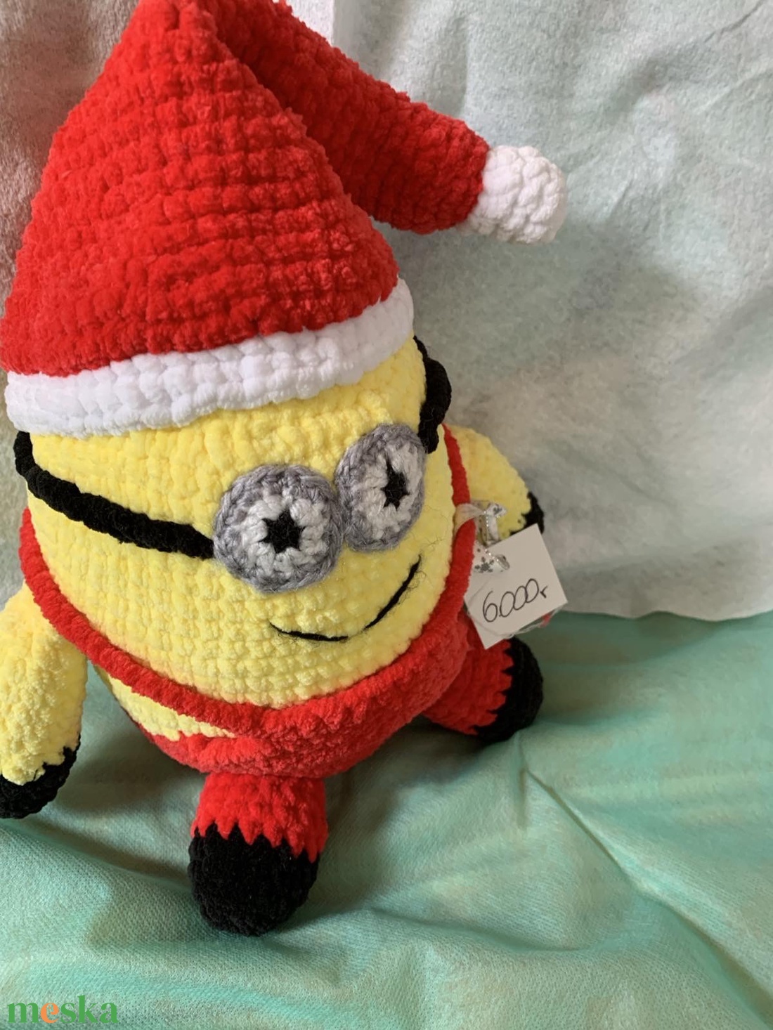 Plüss minion Mikulás - játék & sport - plüssállat & játékfigura - plüss mesefigurák - Meska.hu Plüss minion Mikulás - játék & sport - plüssállat & játékfigura - plüss mesefigurák - Meska.hu