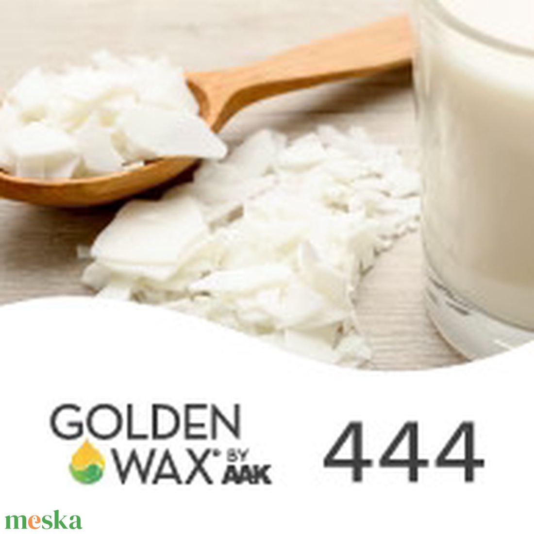 Szojaviasz GW444, 500g - kellékek & szerszámok - vegyes alapanyag - gyertya alapanyag - szójaviasz gyertya alapanyag - Meska.hu