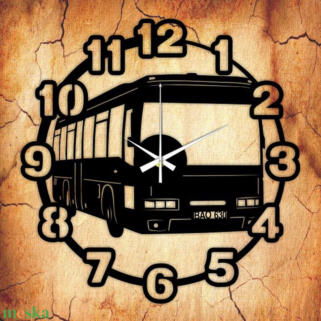 BUSZOS bakelit órák, saját rendszámmal, vagy felirattal - otthon & életmód - dekoráció - fali és függő dekoráció - falióra & óra - Meska.hu BUSZOS bakelit órák, saját rendszámmal, vagy felirattal - otthon & életmód - dekoráció - fali és függő dekoráció - falióra & óra - Meska.hu