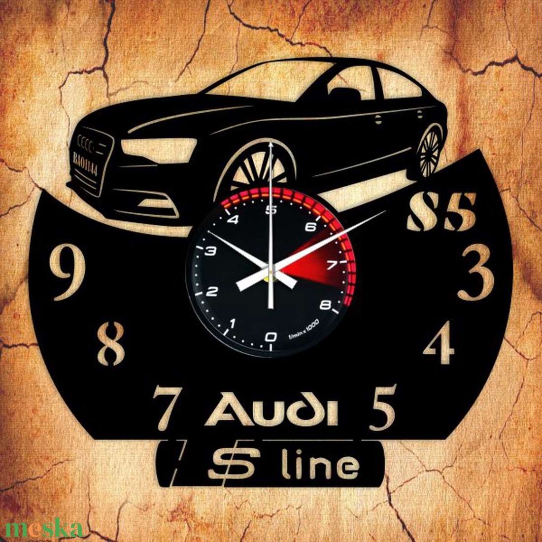 AUDI S5 falióra - otthon & életmód - dekoráció - fali és függő dekoráció - falióra & óra - Meska.hu AUDI S5 falióra - otthon & életmód - dekoráció - fali és függő dekoráció - falióra & óra - Meska.hu
