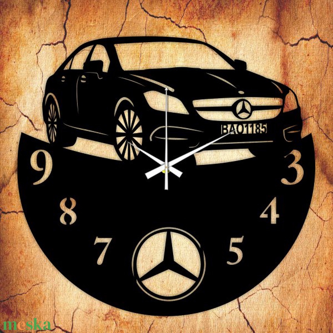 MERCEDES falióra - otthon & életmód - dekoráció - fali és függő dekoráció - falióra & óra - Meska.hu MERCEDES falióra - otthon & életmód - dekoráció - fali és függő dekoráció - falióra & óra - Meska.hu