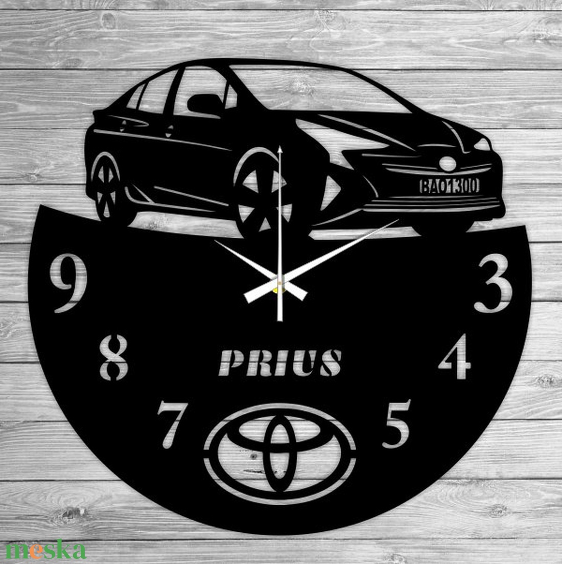 TOYOTA PRIUS bakelit falióra - otthon & életmód - dekoráció - fali és függő dekoráció - falióra & óra - Meska.hu TOYOTA PRIUS bakelit falióra - otthon & életmód - dekoráció - fali és függő dekoráció - falióra & óra - Meska.hu