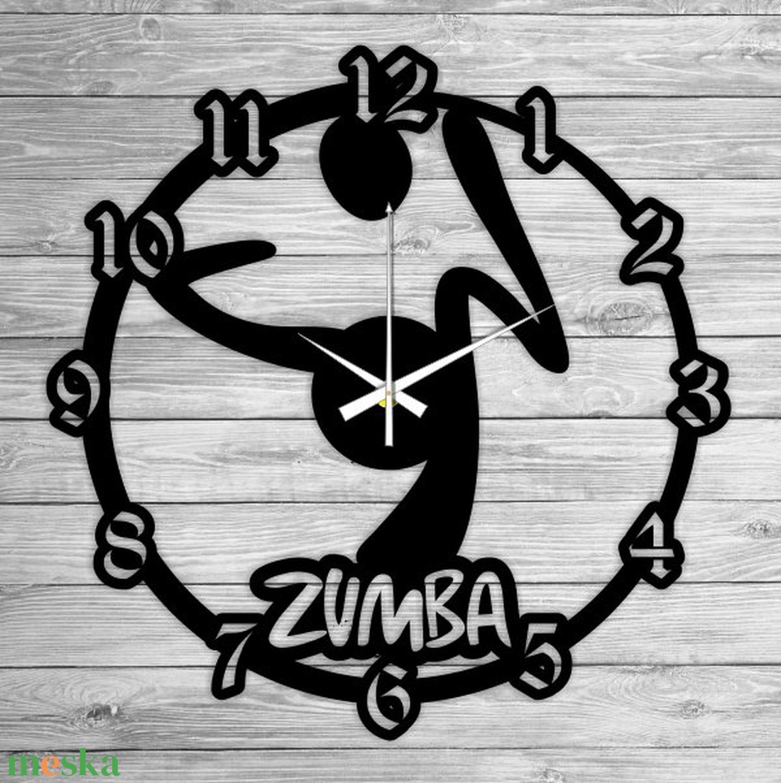 ZUMBA bakelit óra - otthon & életmód - dekoráció - fali és függő dekoráció - falióra & óra - Meska.hu