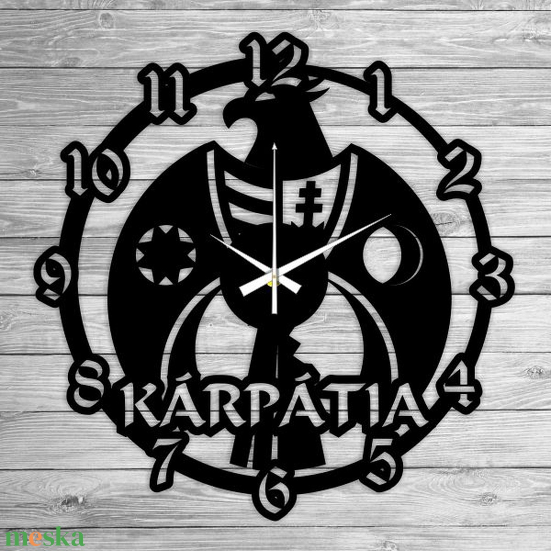 KÁRPÁTIA bakelit óra - otthon & életmód - dekoráció - fali és függő dekoráció - falióra & óra - Meska.hu KÁRPÁTIA bakelit óra - otthon & életmód - dekoráció - fali és függő dekoráció - falióra & óra - Meska.hu
