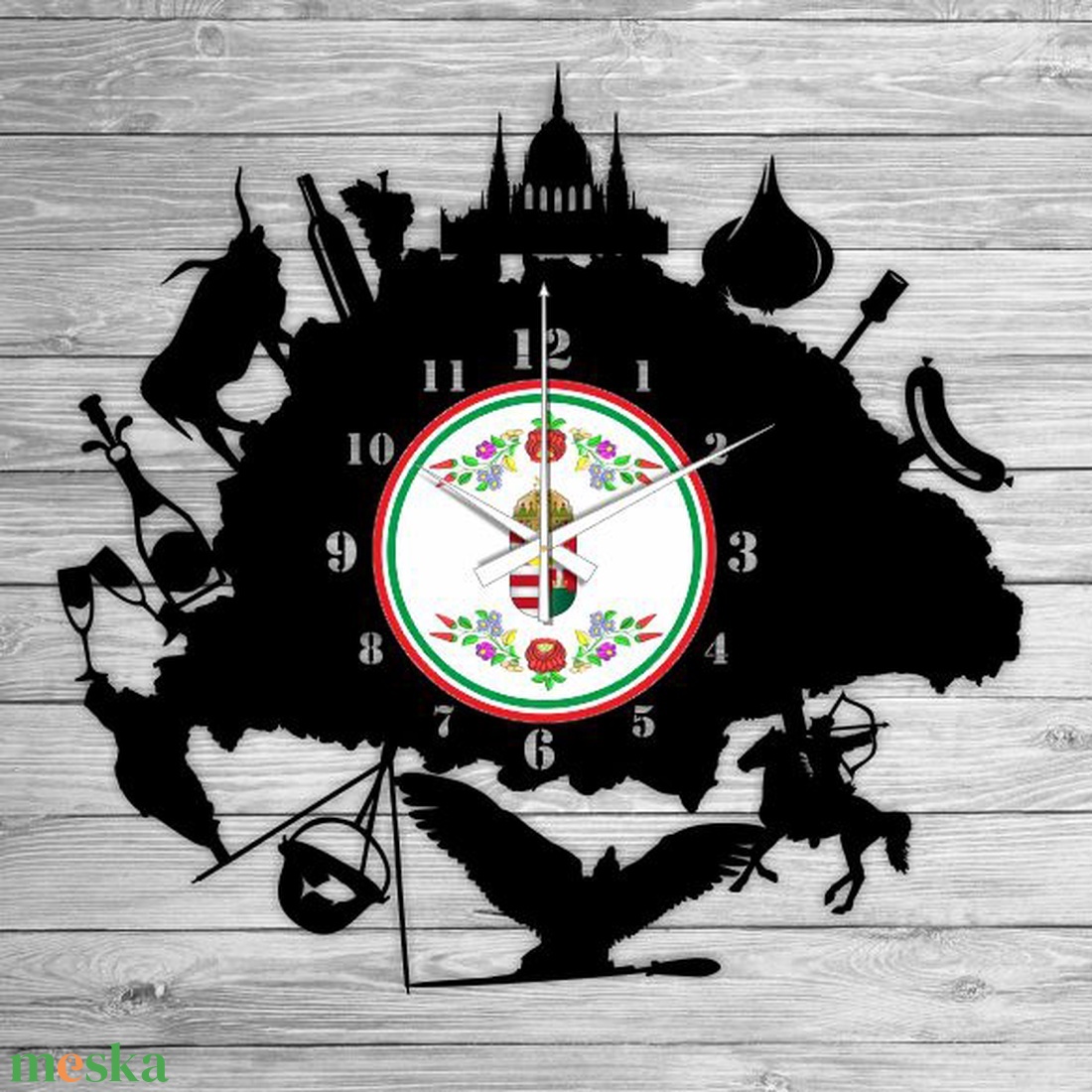 HUNGARIKUM bakelit óra - otthon & életmód - dekoráció - fali és függő dekoráció - falióra & óra - Meska.hu HUNGARIKUM bakelit óra - otthon & életmód - dekoráció - fali és függő dekoráció - falióra & óra - Meska.hu
